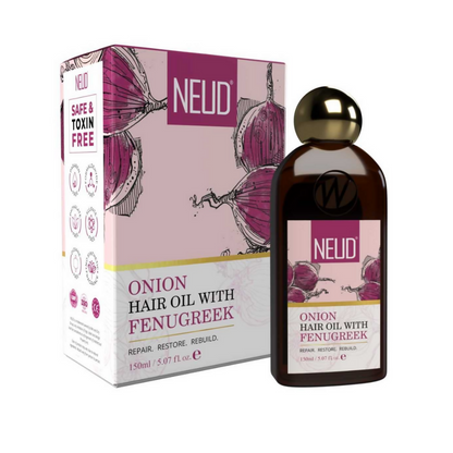Neud Premium Onion Hair Oil with Fenugreek