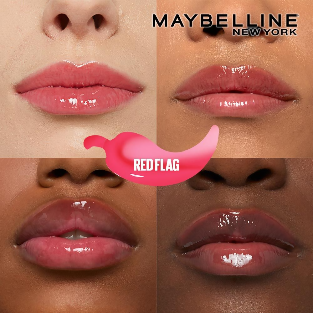 Maybelline New York Lifter Plump - Plumping Lip Gloss - Red Flag