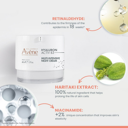 Avene Hyaluron Activ B3 Multi-Avene Intensive Night Cream