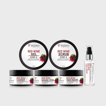 Volamena Organics Red Wine Facial Kit