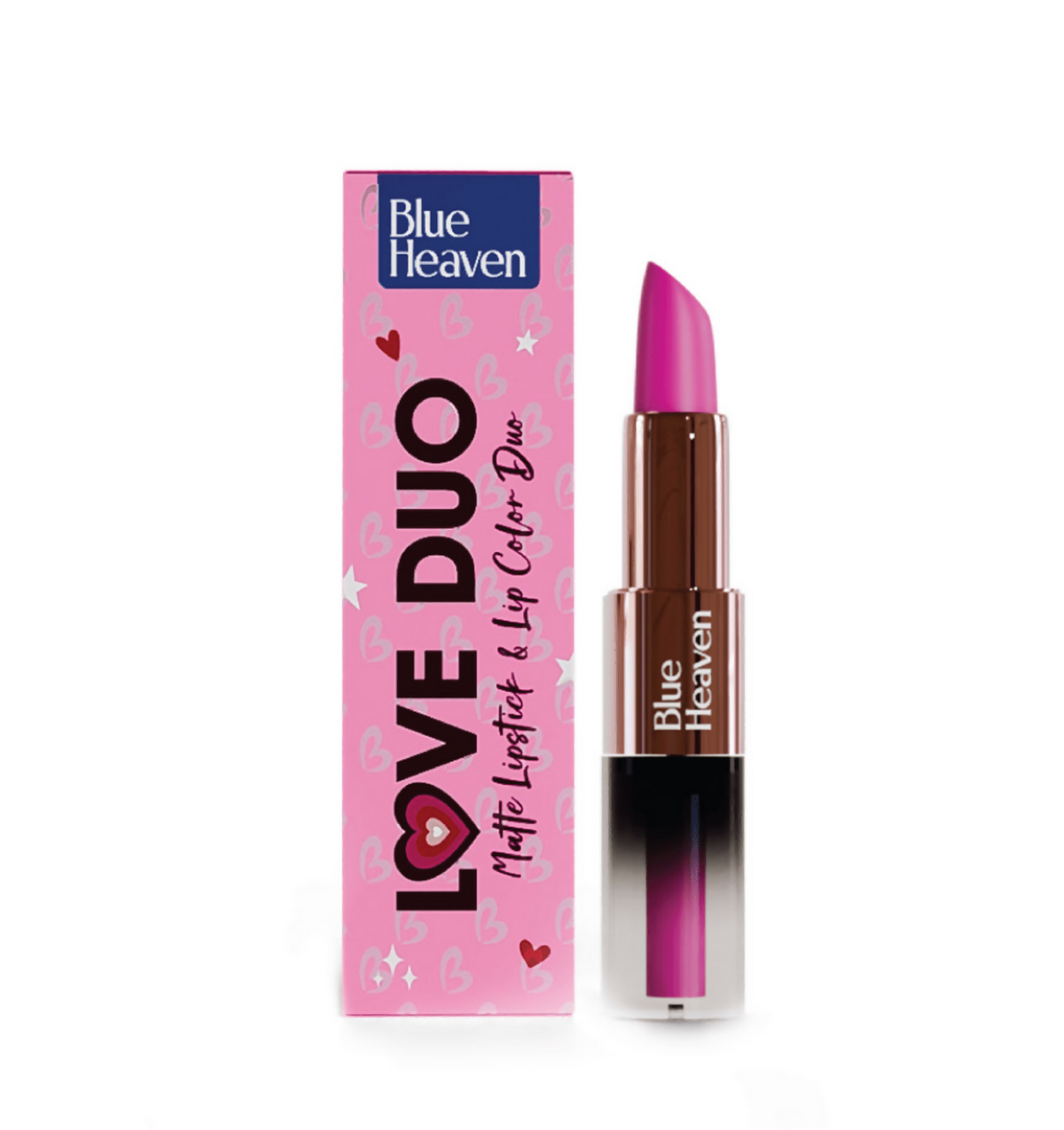 Blue Heaven Love Duo 2 In 1 Dual Sided Lipstick - 07