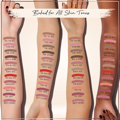 Baked Beauty Liquid Matte Lipstick Set (Set of 11)