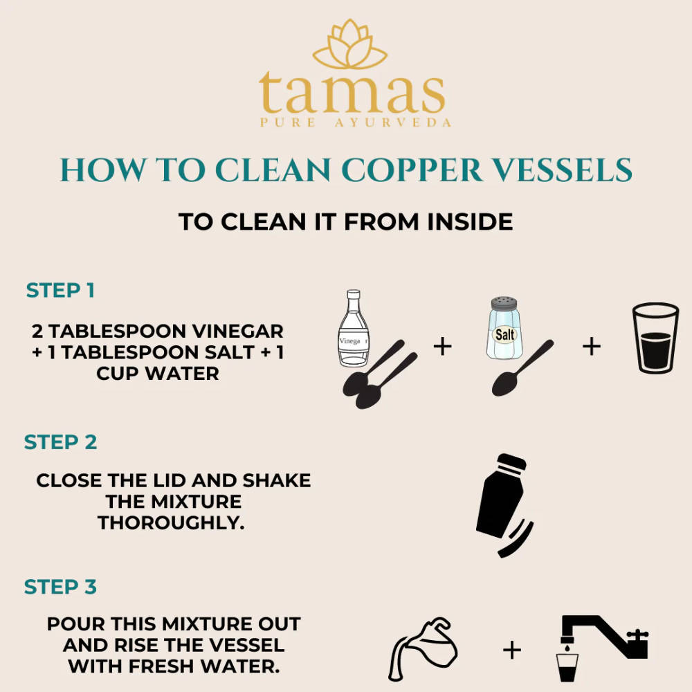 Tamas Jelly Plain Copper Water Bottle