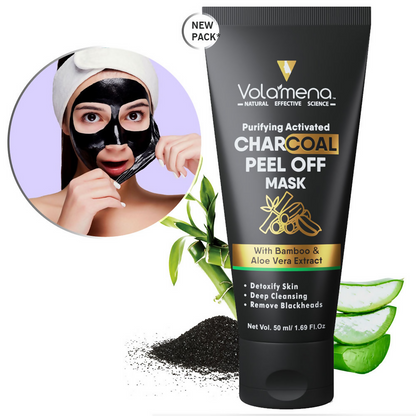 Volamena Purifying Activated Charcoal Peel Off Mask