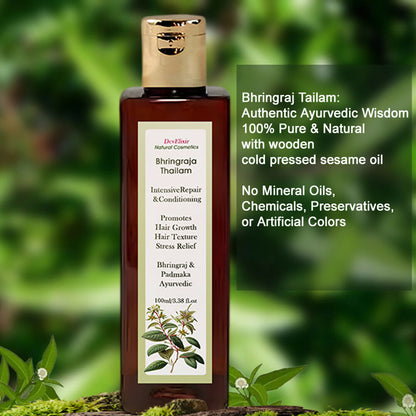 DevElixir Bhringraja Thailam Ayurvedic Hair Oil
