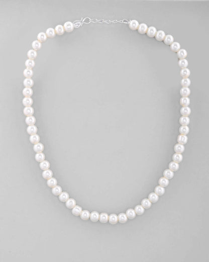 VOJ Pearl Beaded Necklace