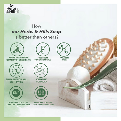 Herbs & Hills Silk9 Velvety Smooth Bathing Bar
