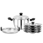 Pigeon Stainless Steel Hot 20 Idly Pot/Idly Maker with Steamer