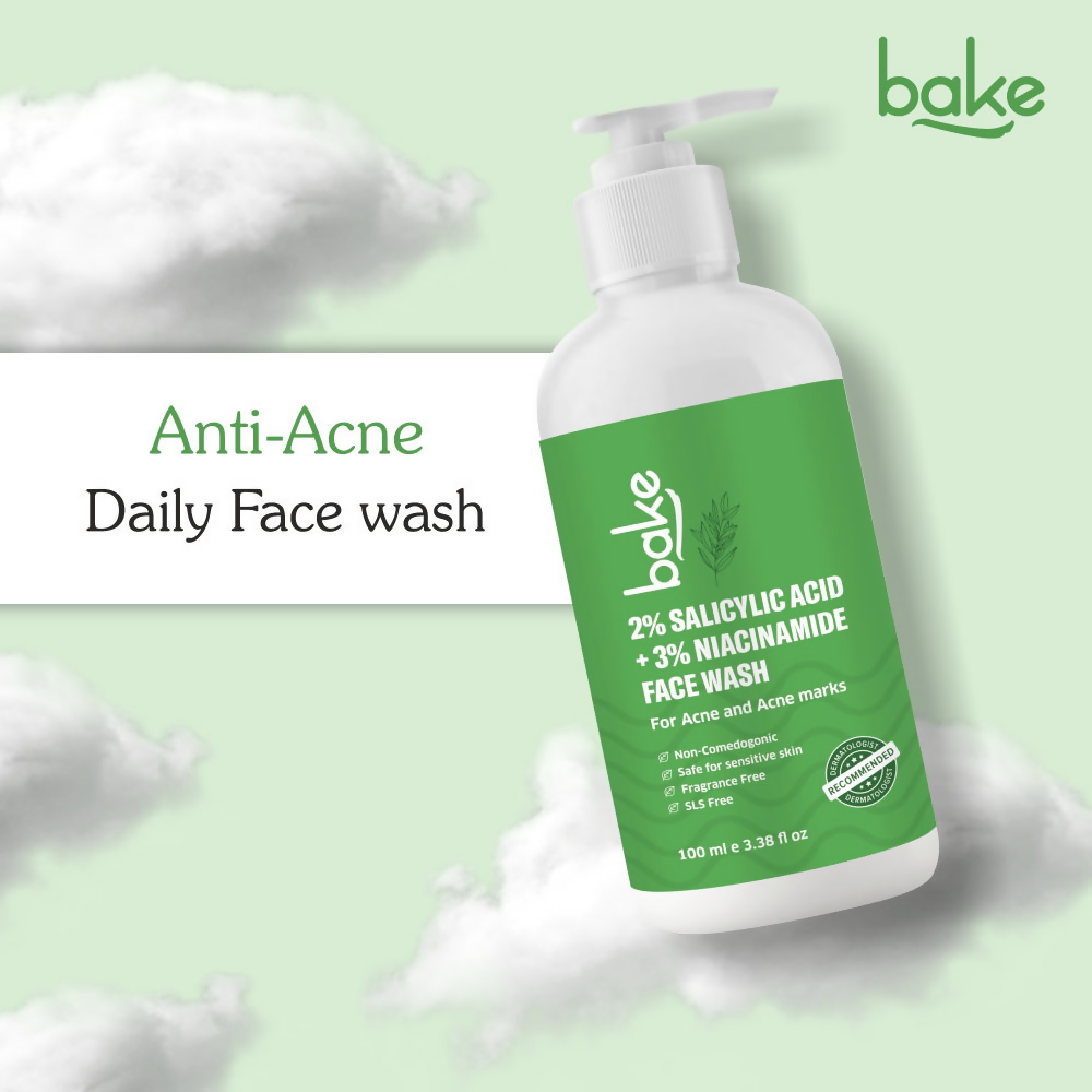 Bake 2% Salicylic Acid & 3% Niacinamide Face Wash