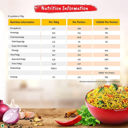 Nestle Maggi 2-Minute Noodles Masala