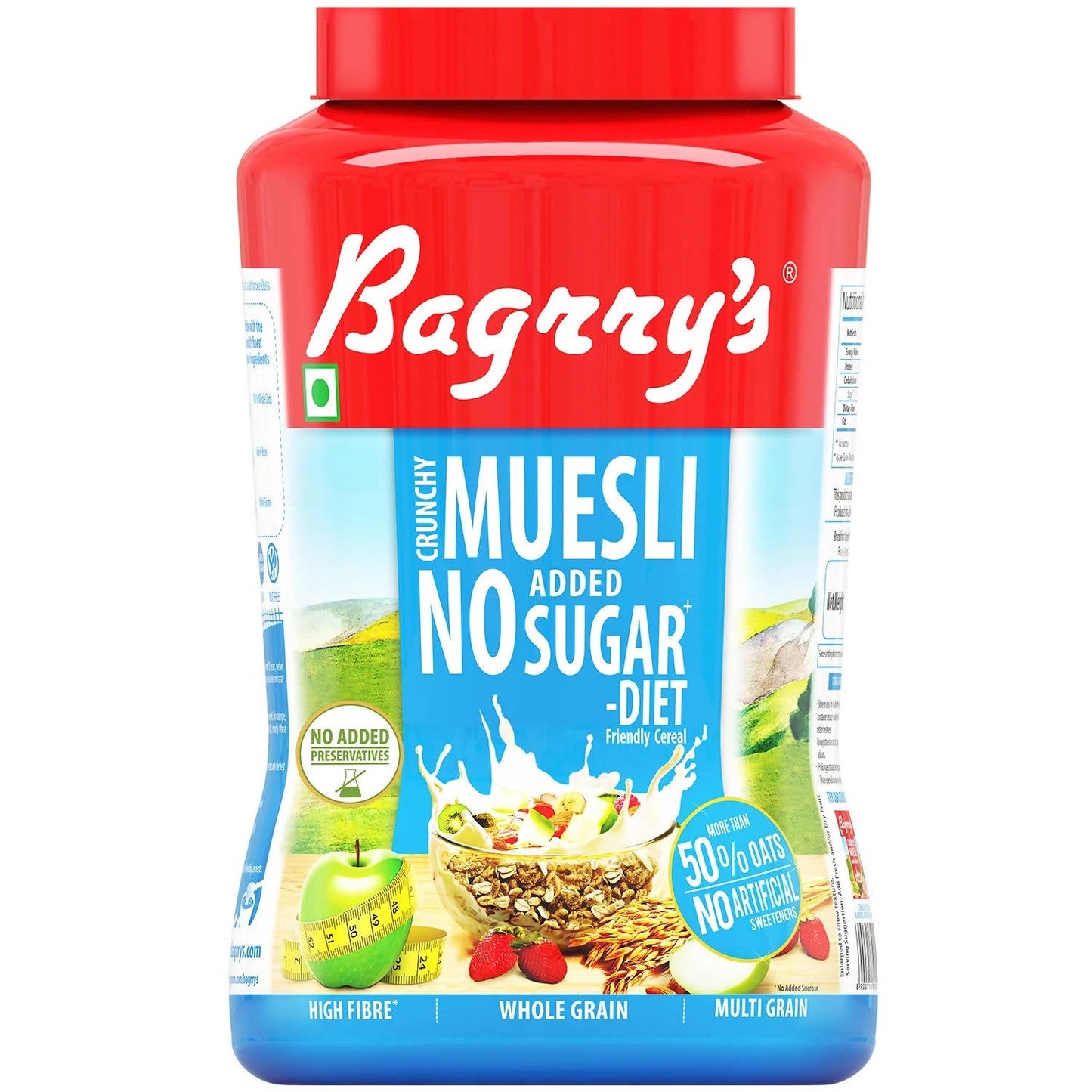 Bagrry's Crunchy Muesli - Sugar Free