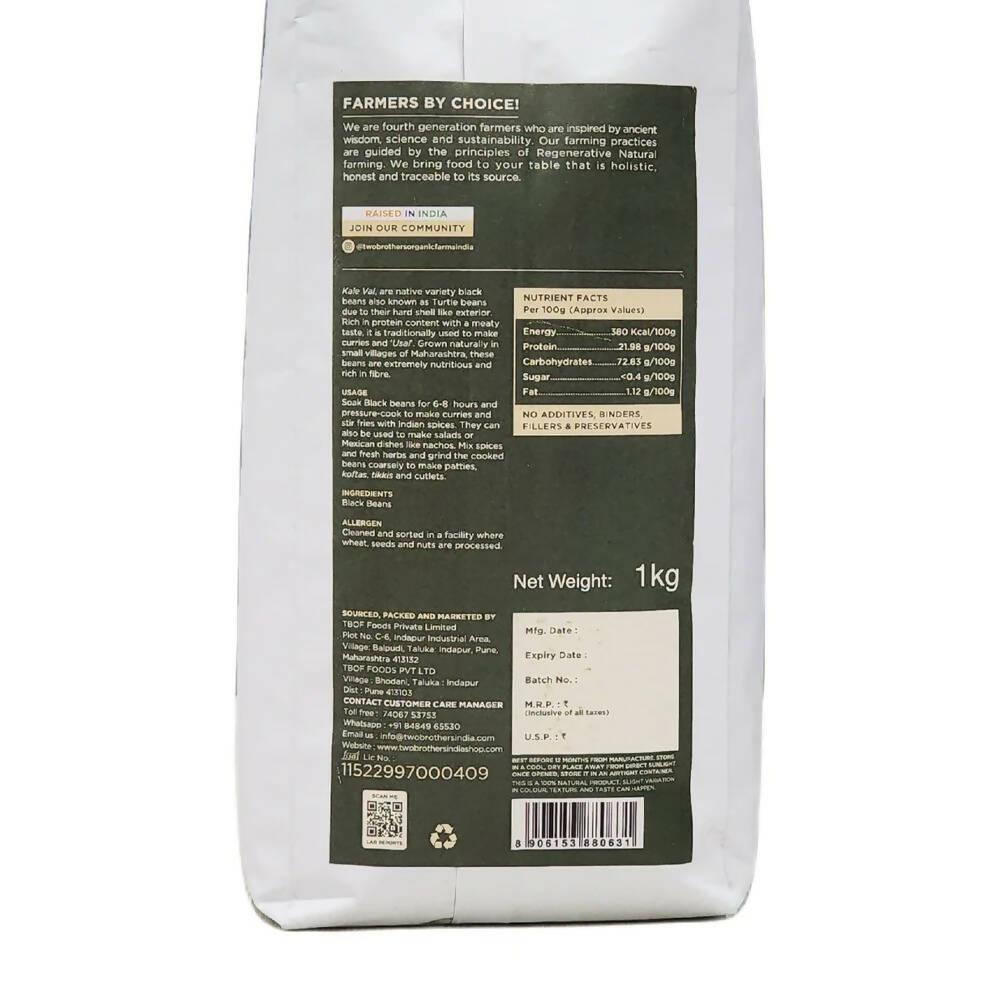 Two Brothers Organic Farms Black Beans