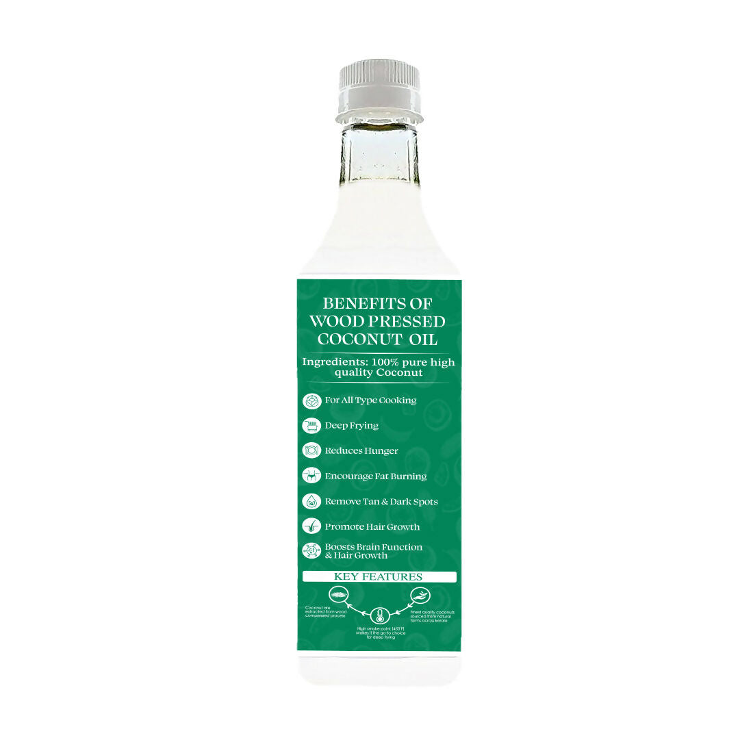 Dorjee Wellness Wood Pressed Coconut Oil