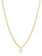 Minimalist Kundan Gold Necklace - Ruby Raang