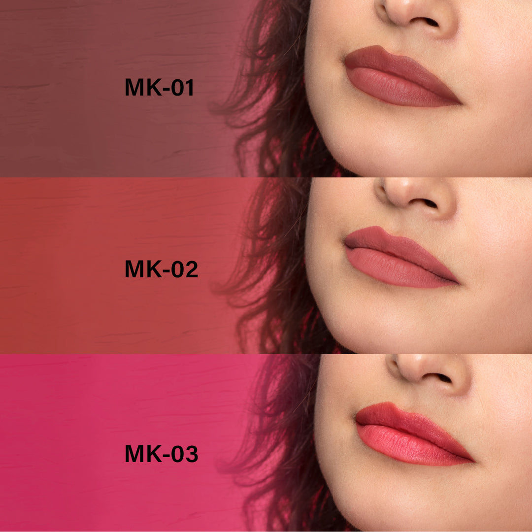 Baked Beauty Lipstick Crayon Set (Pack Of 3) - My Crayon Midnight Kiss