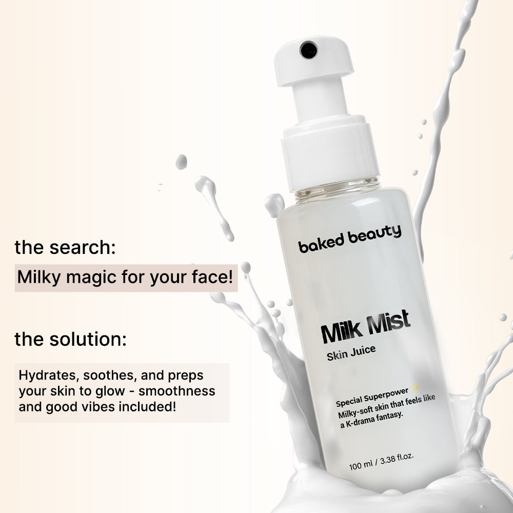 Baked Beauty Milk Mist Skin Juice - Milky Moisturising Toner