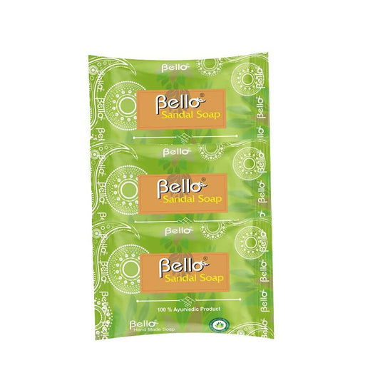 Bello Herbals Sandal Soap Handcrafted Glycerin Based Soap