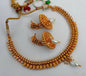 White Kemp Mango Necklace Set