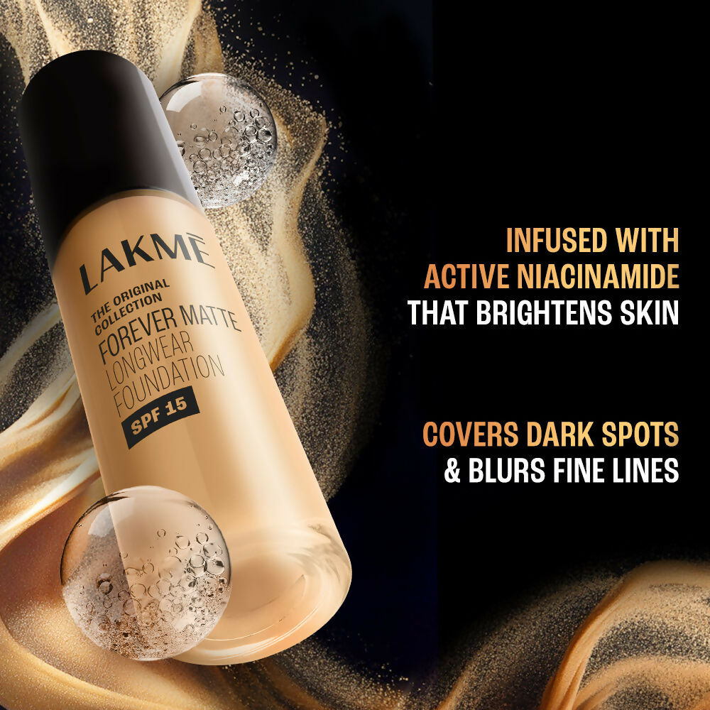 Lakme Forever Matte Longwear Foundation - Natural Marble