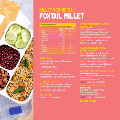 Slurrp Farm Little Millet Vermicelli