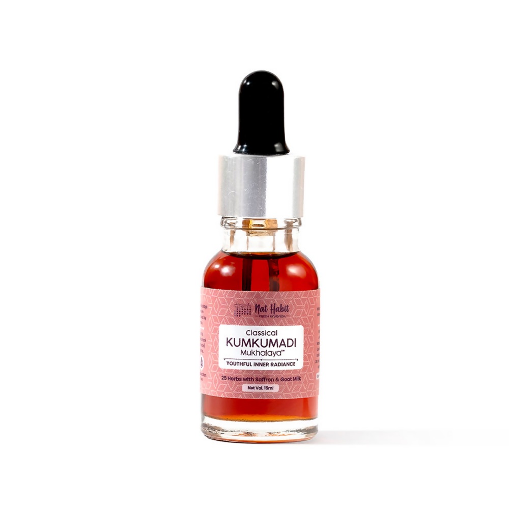Nat Habit 100% Taila-Paka Kumkumadi Tailam Face Oil