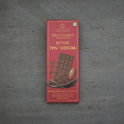 Smoor True Classics 72% Cocoa Extra Dark Chocolate