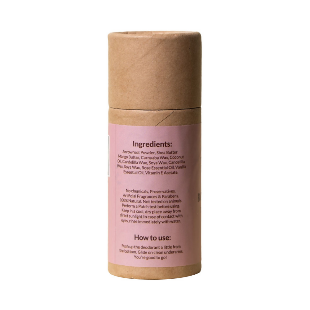 The Bare Bar Rose Vanilla Deodorant