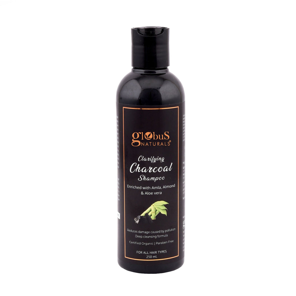 Globus Naturals Charcoal Shampoo