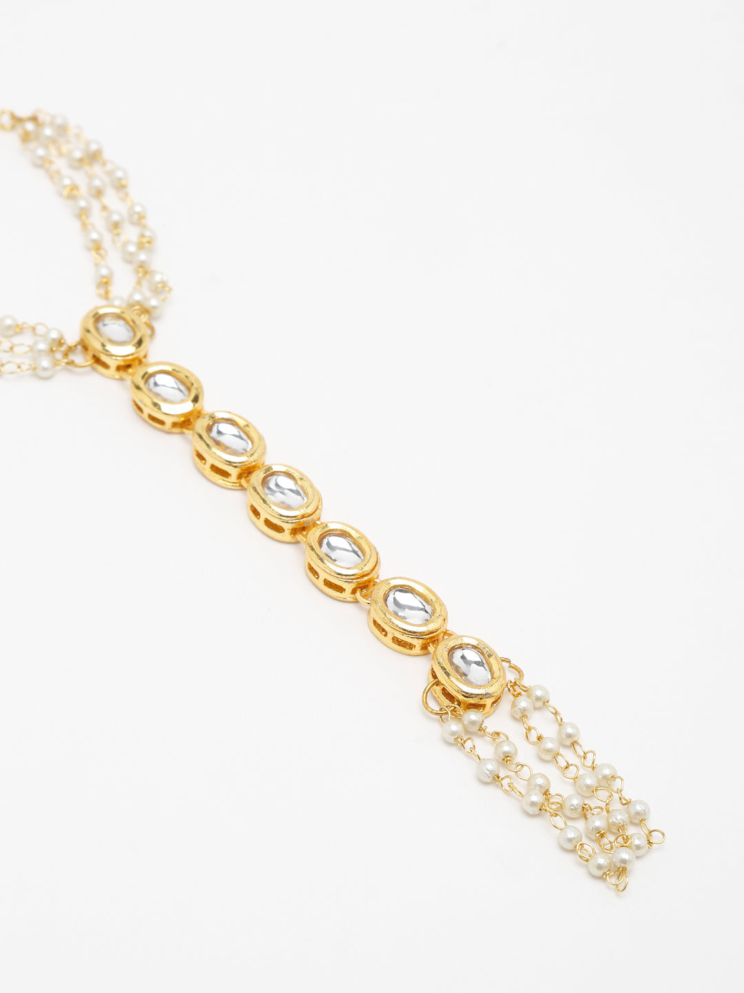 Kundan Bracelet - Ruby Raang