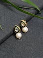 Kundan Studs - Ruby Raang
