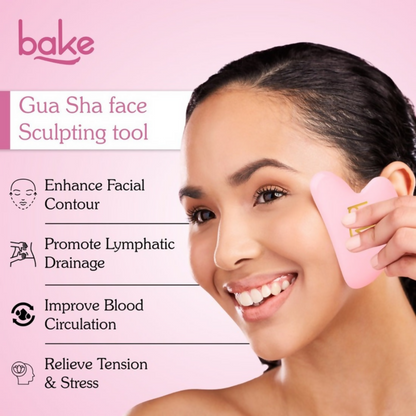 Bake Quartz Gua Sha Face Massage Tool