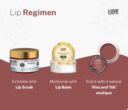 Love Earth Lip Tint & Cheek Tint Multipot-Kiss & Tell