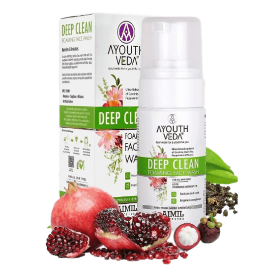 Ayouthveda Deep Clean Foaming Face Wash