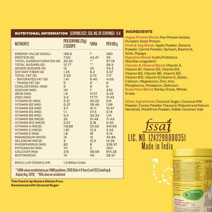 Origin Nutrition Multi Nutritional Go Go Fuel Health Drink For Kids, Ages 4-7 Yrs