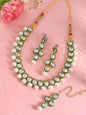 VOJ Women Silver Color stainless steel Jewellery Set