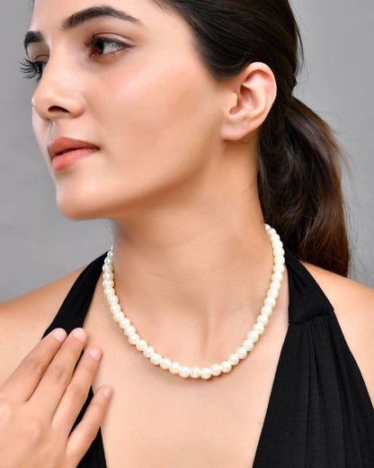 VOJ Pearl Beaded Necklace