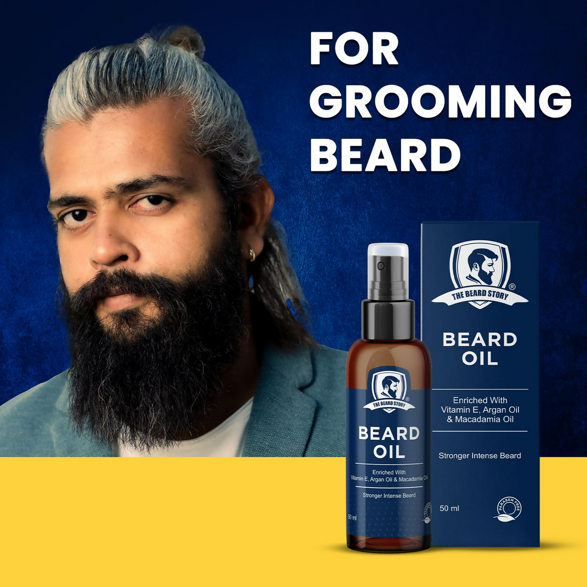 The Beard Story Beard Oil For Men