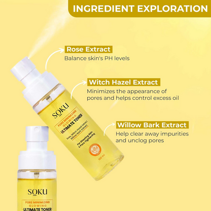 SOKU Pore Minimizing Glowing Ultimate Toner