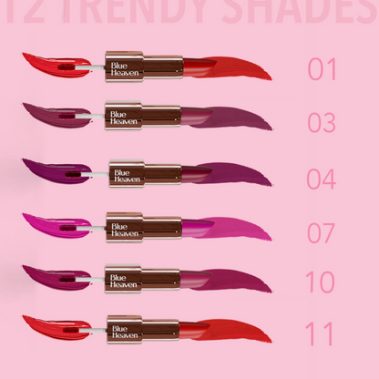 Blue Heaven Love Duo 2 In 1 Dual Sided Lipstick - 04