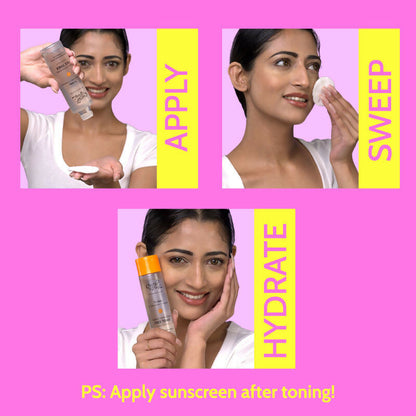 Chemist At Play Gentle Exfoliating Face Toner For Glowing Skin