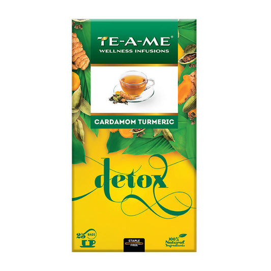Teame Cardamom Turmeric Detox Infusion Bags