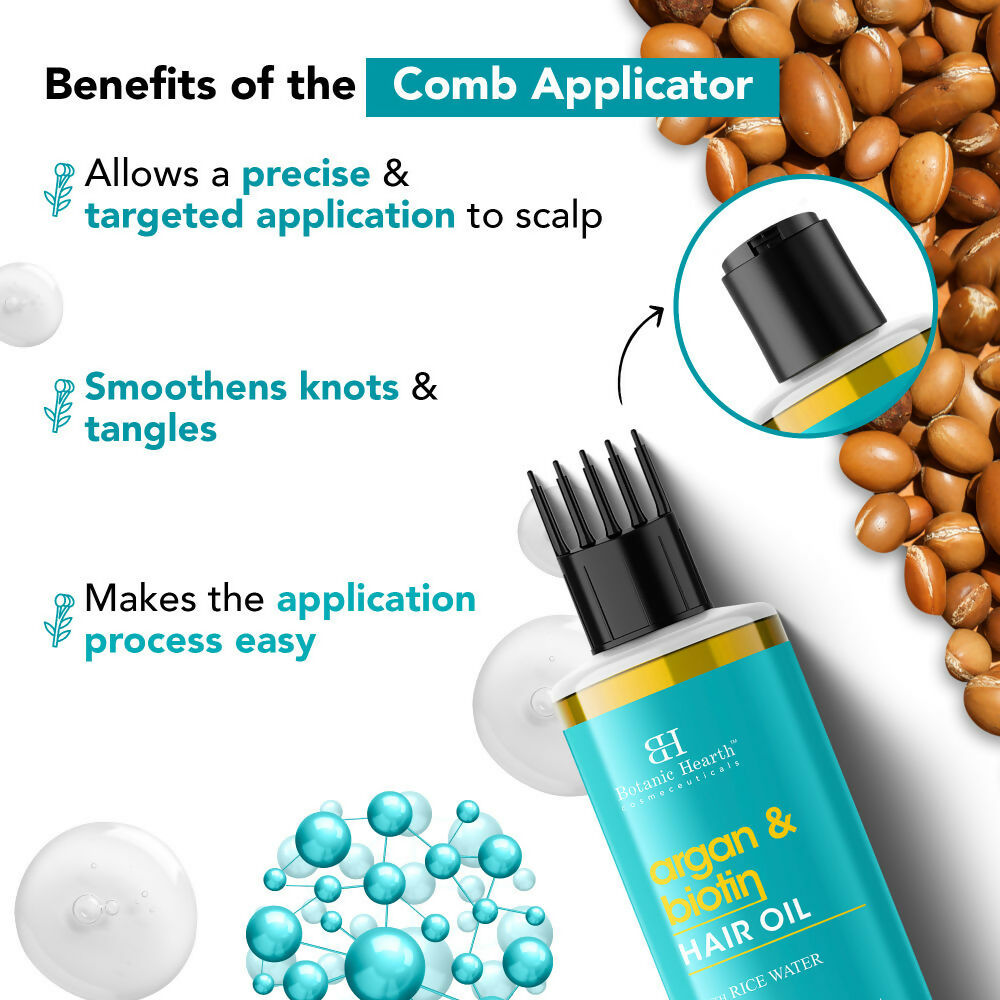 Botanic Hearth Argan & Biotin Hair Oil