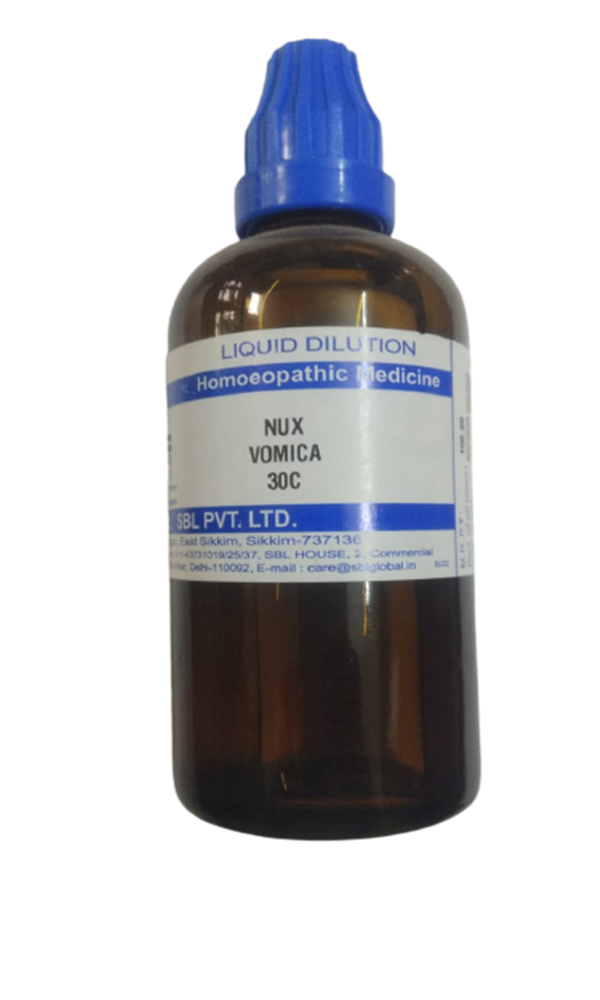 SBL Nux Vomica Homeopathic Dilution