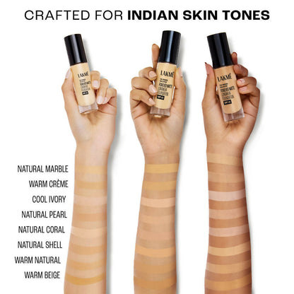 Lakme Forever Matte Longwear Foundation - Natural Marble