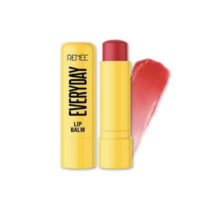 Renee Everyday Tinted Lip Balm - Cherry Berry, Moisturizes & Protects with SPF 30