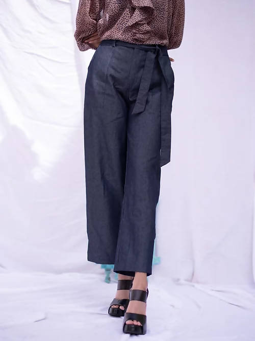 Diva Globe Denim Women Trouser