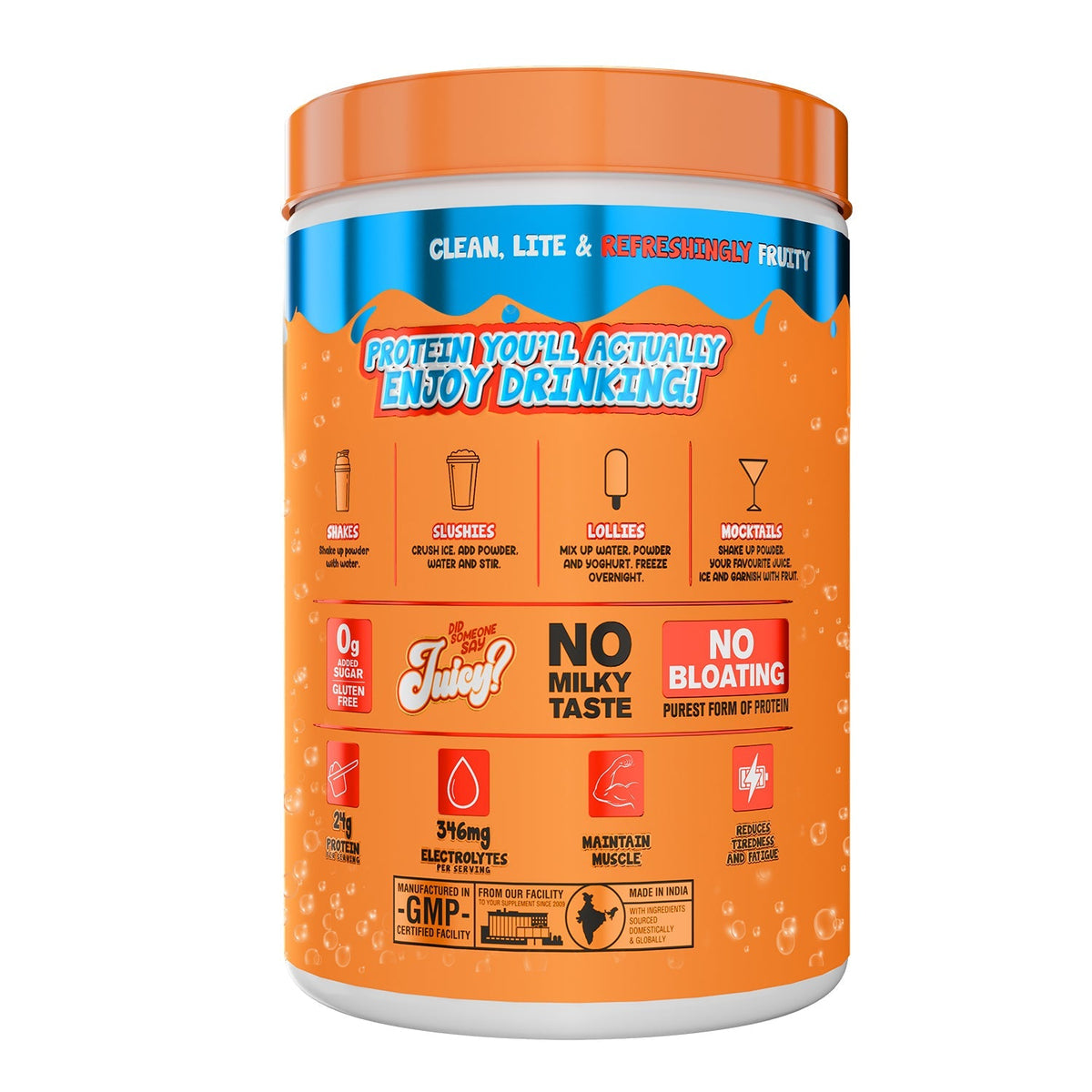 Big Muscles Nutrition Fizzy Whey & Shaker Combo
