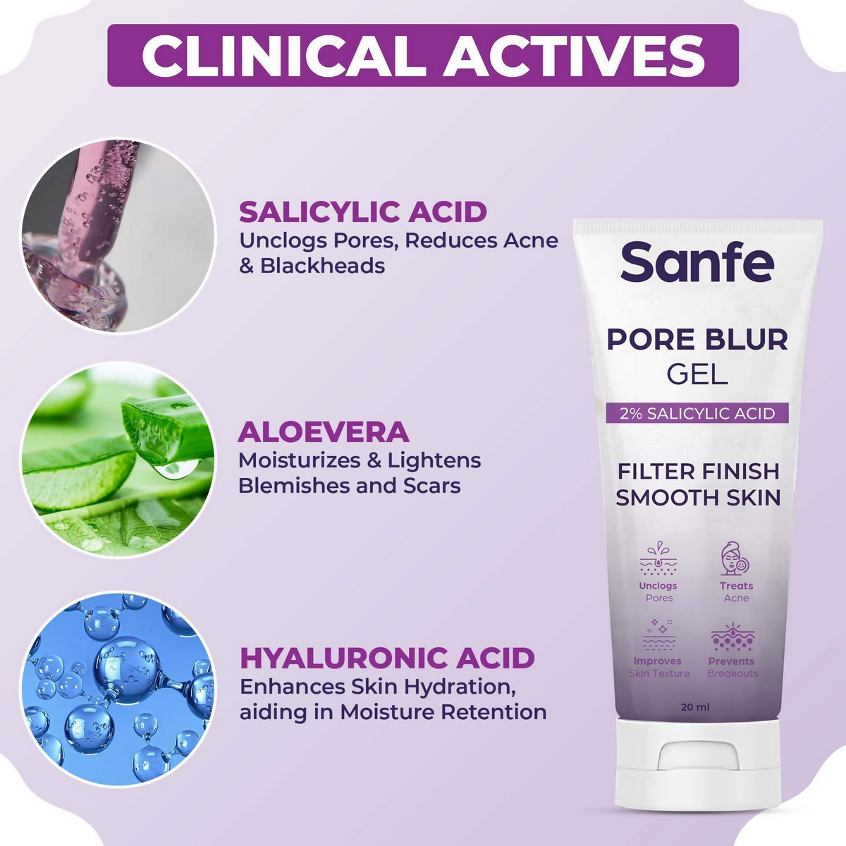 Sanfe Pore Blur Gel