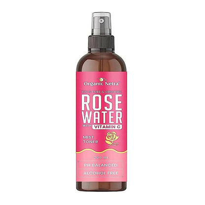 Organic Netra Rose Water with Vitamin C