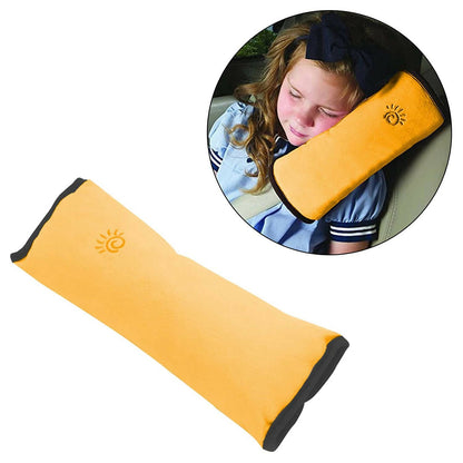 Safe-O-Kid Car Safety Cushioned Seat Belt Strap for Baby Safety- Yellow